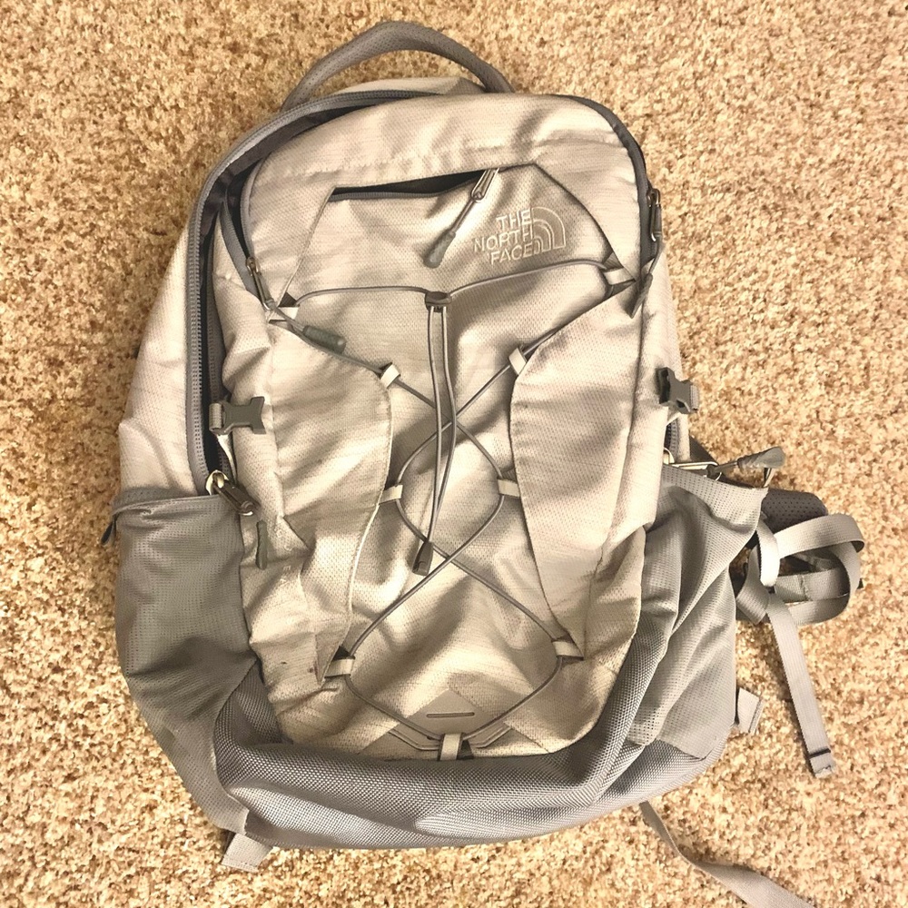 Grey North Face Borealis Backpack
